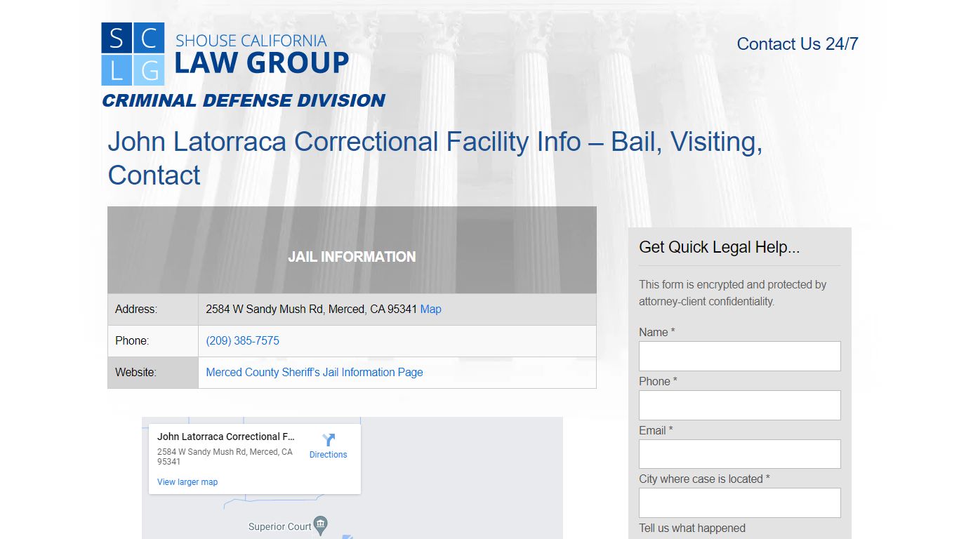 John Latorraca Correctional Facility Info – Bail, Visiting, Contact